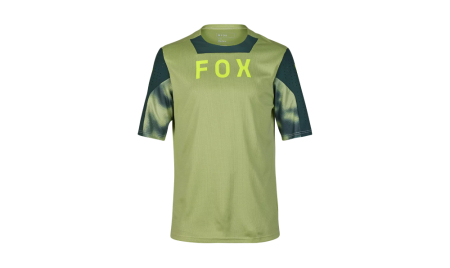 CAMISETA FOX SS RACE TAUNT PL GRN de Quino Bike