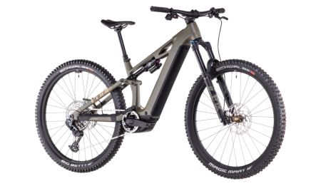 BICICLETA CUBE STEREO HYBRID ONE44 HPC TM DUSTYOLIVE GOLD de Quino Bike