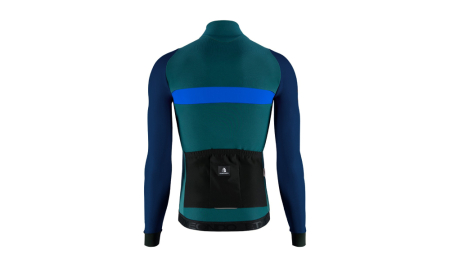 CHAQUETA ETXEONDO GOR 76 GORE-TEX VERDE/AZUL de Quino Bike