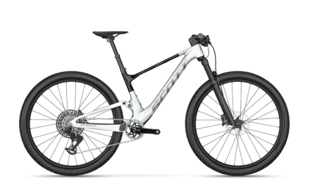 BICICLETA SCOTT SPARK RC TEAM CUMULUS WHITE/BLACK /25 de Quino Bike