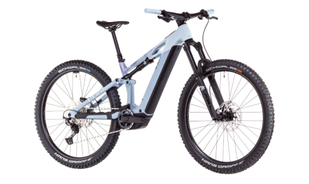 BICICLETA CUBE STEREO HYBRID ONE44 HPC RACE PIGEONBLUE ART /25 de Quino Bike