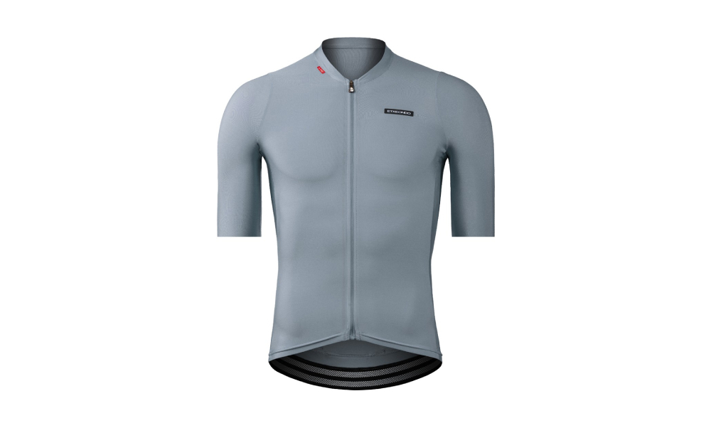 MAILLOT ETXEONDO ALDE METALIC GRIS PERLA de Quino Bike