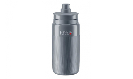 BIDON ELITE FLY TEX GRIS 550ML de Quino Bike