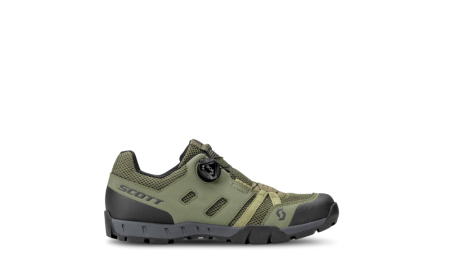 ZAPATILLAS SCOTT SPORT CRUS-R BOA FIR GREEN/BLACK de Quino Bike