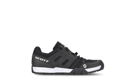 ZAPATILLAS SCOTT SPORT CRUS-R FLAT LACE BLACK/WHITE de Quino Bike