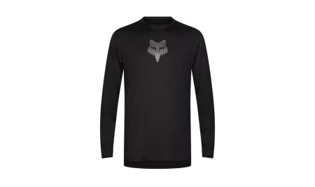 CAMISETA FOX RANGER LS HEAD BLK de Quino Bike