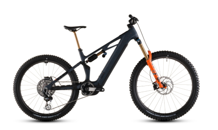 BICICLETA CUBE STEREO HYBRID ONE77 HPC SLT GALAXY ORANGE /26 de Quino Bike