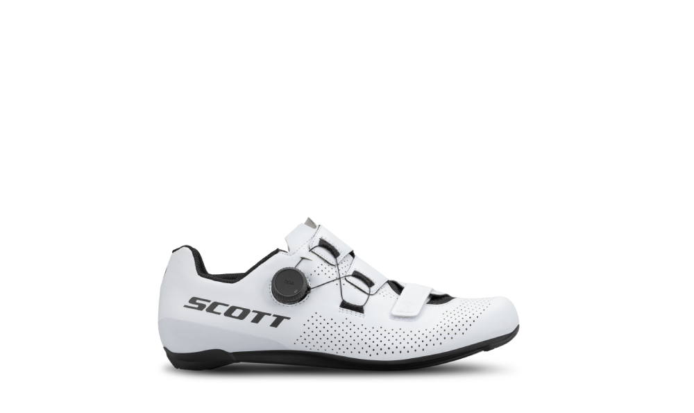 ZAPATILLAS SCOTT ROAD TEAM BOA WHITE/BLACK de Quino Bike