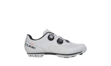 ZAPATILLAS CUBE PEAK PRO GREY/BLUE/RED de Quino Bike
