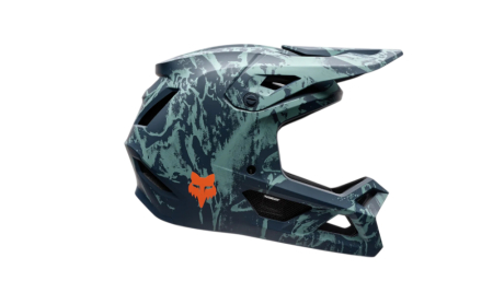 CASCO FOX RAMPAGE IMG PRINT ARC BLU de Quino Bike