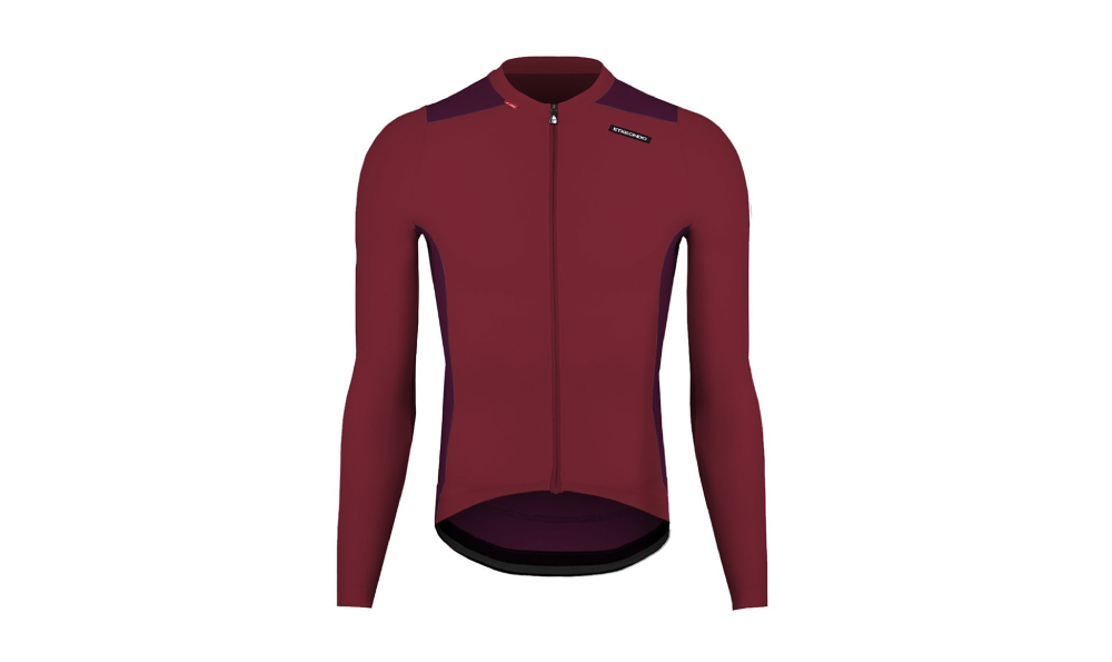 MAILLOT ETXEONDO ALDE M/L EDITION GRANATE VINO de Quino Bike