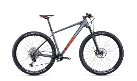 BICICLETA CUBE REACTION C:62 RACE FLASHGREY RED /22 de Quino Bike