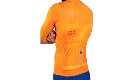 MAILLOT PISSEI TEMPO NARANJA de Quino Bike