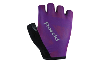 GUANTE ROECKL BUSANO PERFORMANCE PURPURA de Quino Bike