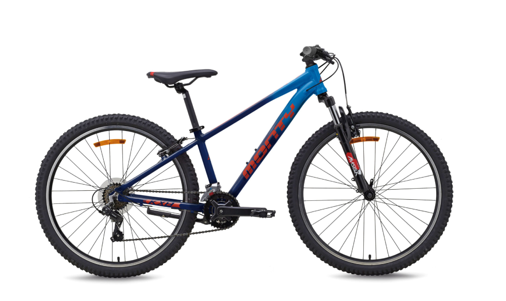 BICICLETA MONTY MKX82 KX8 26" AZUL-ROJO de Quino Bike