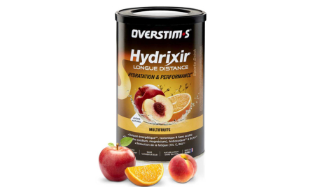 OVERSTIMS HYDRIXIR LARGA DISTANCIA MULTIFRUTAS 600GR de Quino Bike