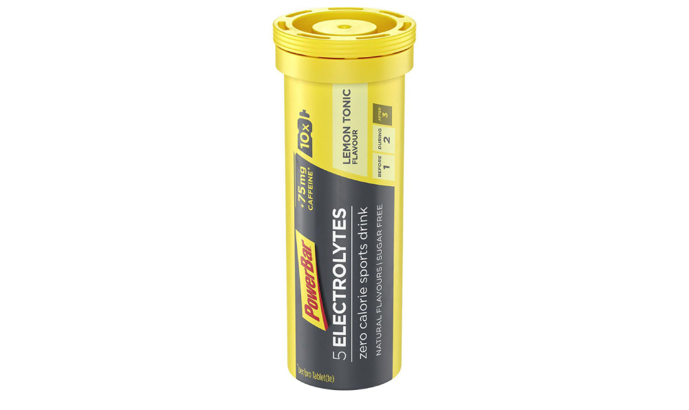 5 ELECTROLYTES POWERBAR  LEMON de Quino Bike