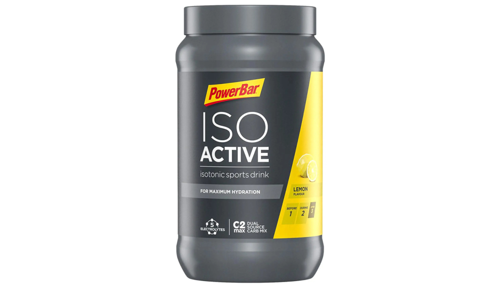 POWERBAR ISO ACTIVE LEMON 600G de Quino Bike