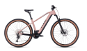 BICICLETA CUBE REACTION HYBRID PRO 750 BLUSHROSE SILVER de Quino Bike